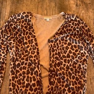 Cheetah sweater